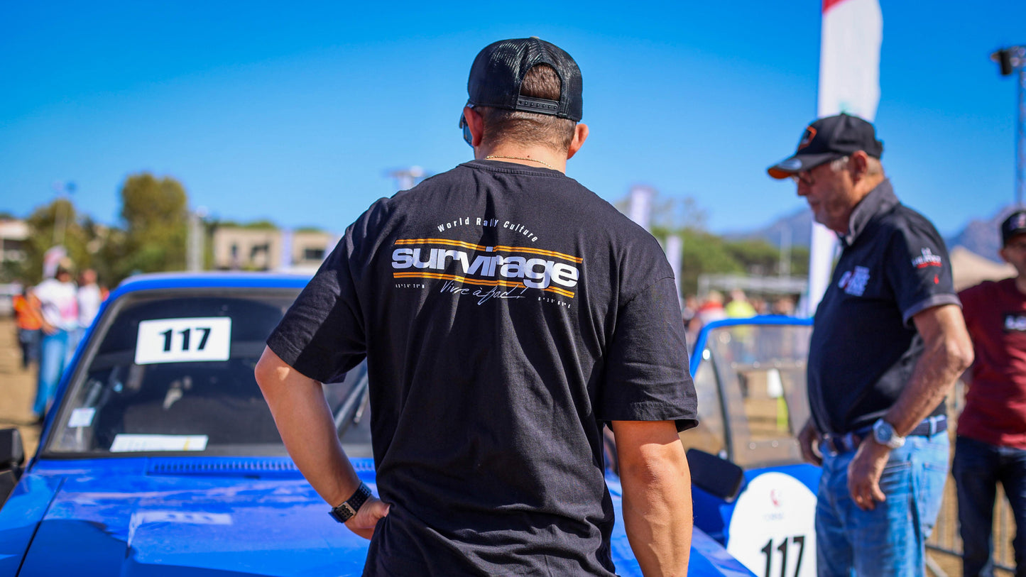 T-shirt Noir Recce Rallye