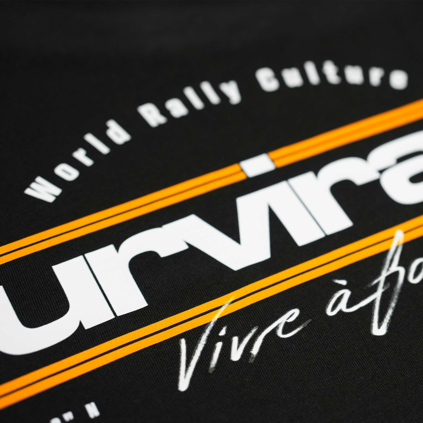 T-shirt Noir Recce Rallye