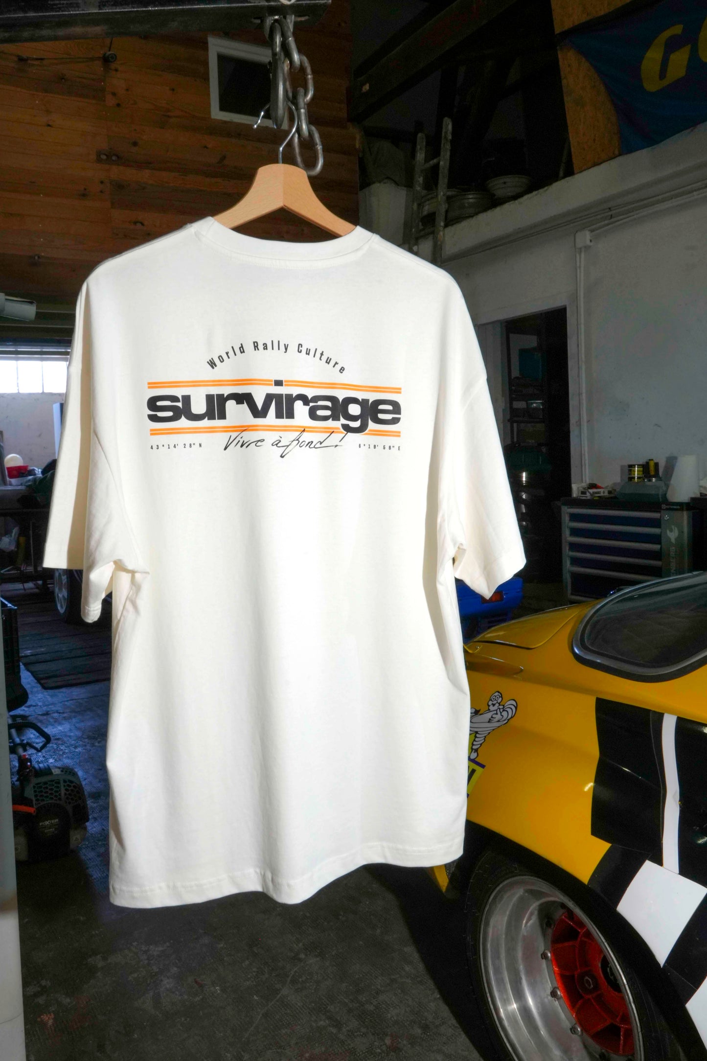 T-shirt Blanc Recce Rallye