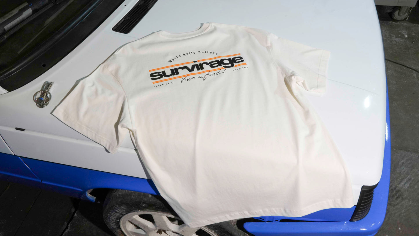 T-shirt Blanc Recce Rallye