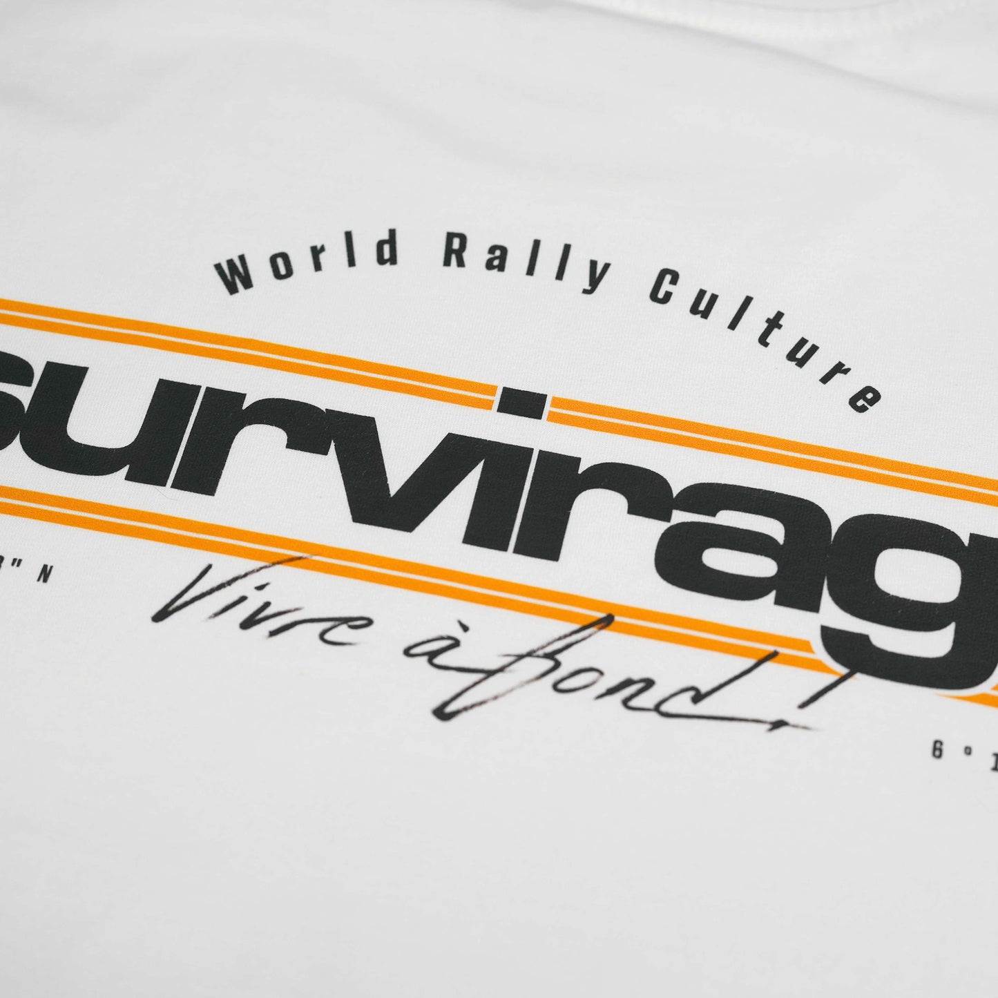 T-shirt Blanc Recce Rallye