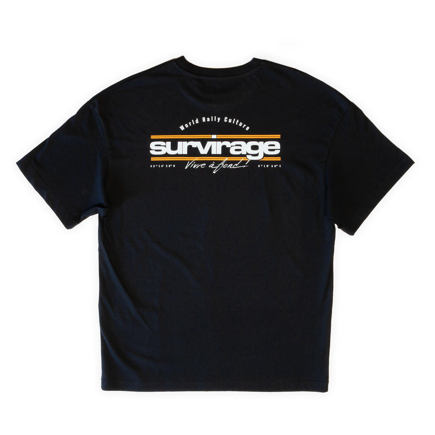 T-shirt Noir Recce Rallye